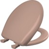 Bemis Classic Colors Slow Close Toilet Seat, Easy Clean Hinges