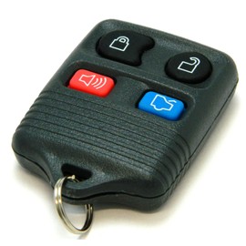 OEM Electronic 4-Button Key Fob Remote Compatible with Ford Lincoln Mercury (FCC ID: CWTWB1U313, CWTWB1U343, P/N: 3W7Z-15K601-AA, 3W73-15K601-AA)