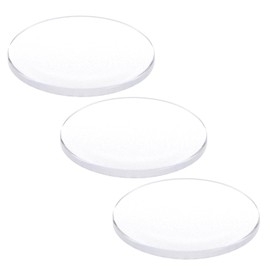 HARFINGTON 3pcs Watch Glass Lens 29.5mm Dia 1.5mm Thickness Single Dome Round Clear Crystal Lens Watch Replacement Parts for Watchmaker Repair