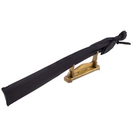 Beauty Player Sword Bag, Kendo Bamboo Sword Bag, Adjustable Rope, Storage Bag, Black, For Storing Various Long Items such as Japanese Swords, Kendo Bamboo Swords, Fishing Rods, Poles, Total Length: Approx. 51.2 inches (130 cm), Width: 5.5 inches (14 cm) 