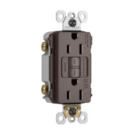 RADIANT 1597TRWRW SELF TEST TR WR GFCI 15A 125V WH