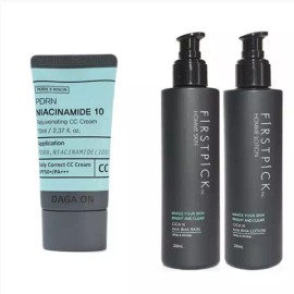 FirstPick cc크림 나이아신아마이드 홍조 커버 피부결 씨씨 크림+시카 남성스킨 CC Cream Niacinamide Redness Cover Skin Texture CC Cream + Cica Men's Skin