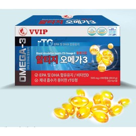 Unicell Farm Blood circulation health RTZ Omega 3 Plus Vitamin D 180 capsules (2) / 혈행건강 알티지오메가3 플러스 비타민D 180캡슐 2개