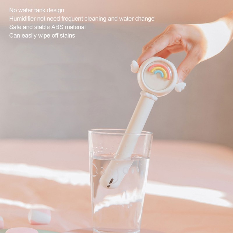 Mini Face Mist Maker Cute Cartoon USB Portable Humidifier Diffuser