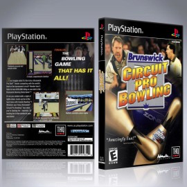 Unbranded PS1 Case - NO GAME - Brunswick Circuit Pro Bowling