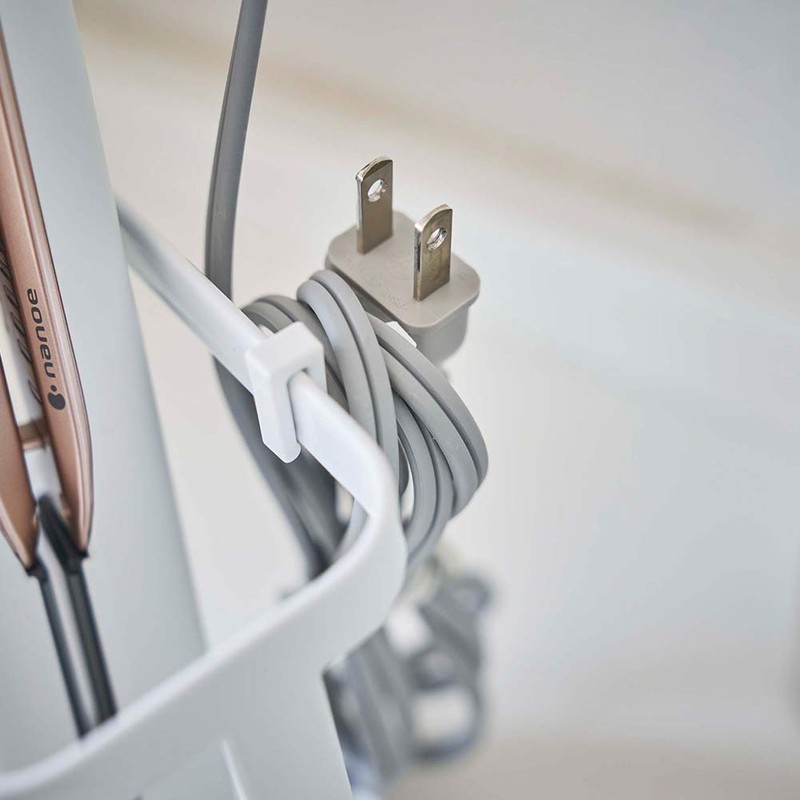 Yamazaki Tower Straightener Holder, White