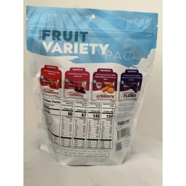 Perfect Delights Dried Fruit Variety Pack Of  Organic  Strawberries, Plums, Apricots, Cherries.