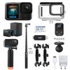 INSTA360 고프로13 대여 오토바이 자전거 고정거치대 드론샷셀카봉1.5m 무선리모컨 방수하우징 부력봉 사비캠 렌탈 GoPro13 Rental Motorcycle Bicycle Mount Drone Shot Selfie Stick 1.5m Wireless Remote Waterproof Housing Float Pole SabiCam Rental