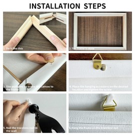 BAISITE Paint by Numbers Kit for Adults Beginners,12" Wx16 L 2 Pack Canvas for Painting Kits for Adults in Colorful Box-Daisy and Sunflowers 0304-DIY Frame