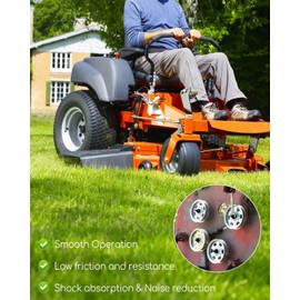 Idler Pulley Fit for Bad Boy 033-2000-00 033-7201-00 033-7201-25 033-8000-00 ZT MZ Outlaw Series, Lawn Mower Deck Flat Belt Pulley