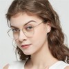 LNTICB® Blaulichtfilter Brille Damen Herren Computerbrille Gaming Blaulichtbrille Unisex Austauschbare