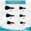 Feeder Creek 12pc Egg Sucking Leech Fly Fishing Streamers Perfect