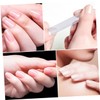 Baluue 2pcs Nano Nail Files Buffer Board for Polishing and