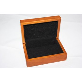 Tikimaster Wooden Jewelry Keepsake Box w/Ukulele Design | #R5274
