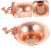 ABOOFAN Copper Plum Strainer Heat Resistant Loose Leaf Infuser for