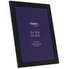 Hampton Frames OXFORD 8x10 (20x25cm) Pack of 1 Black Picture
