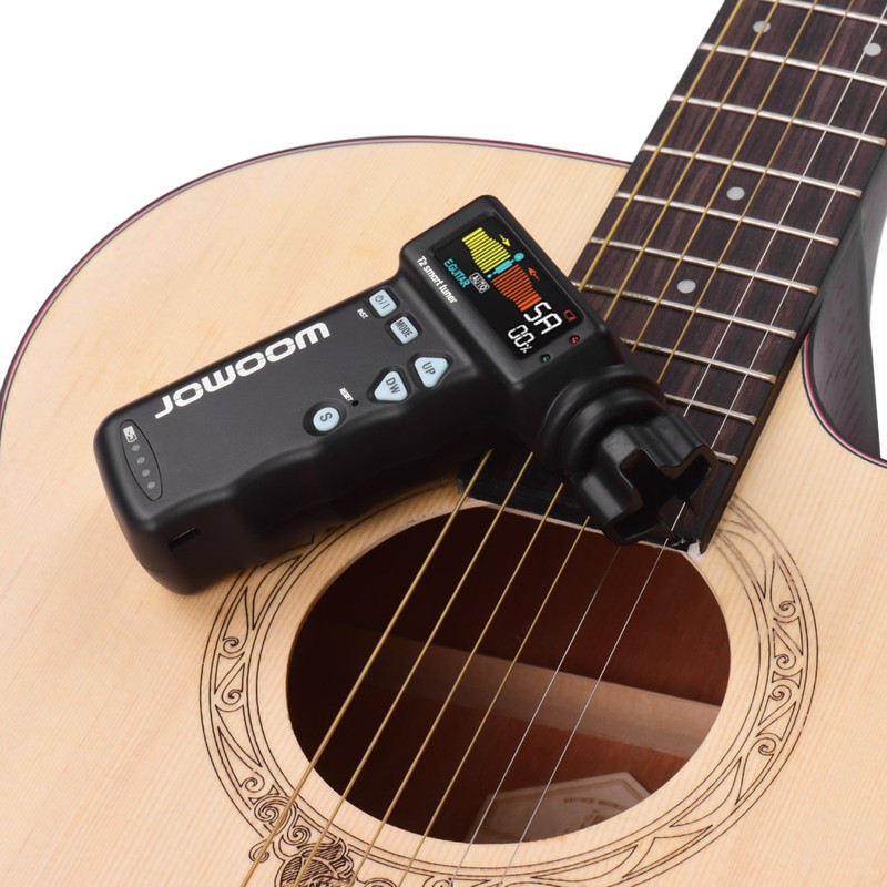 JOWOOM T2 Multi-functional Smart Guitar Tuner Peg String Winder for