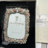 Two's Company Austrian Crystal Photo Frame, 3.5"x5"
