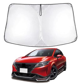 NISSAN Note e-power E13 Special Sunshade for Nissan Notebook e-power E13 Car Front 2020.12 ~ Current NISSAN Note e-power E13 Windshield UV Protection Sun Shade for Sleeping in Car Light Shielding