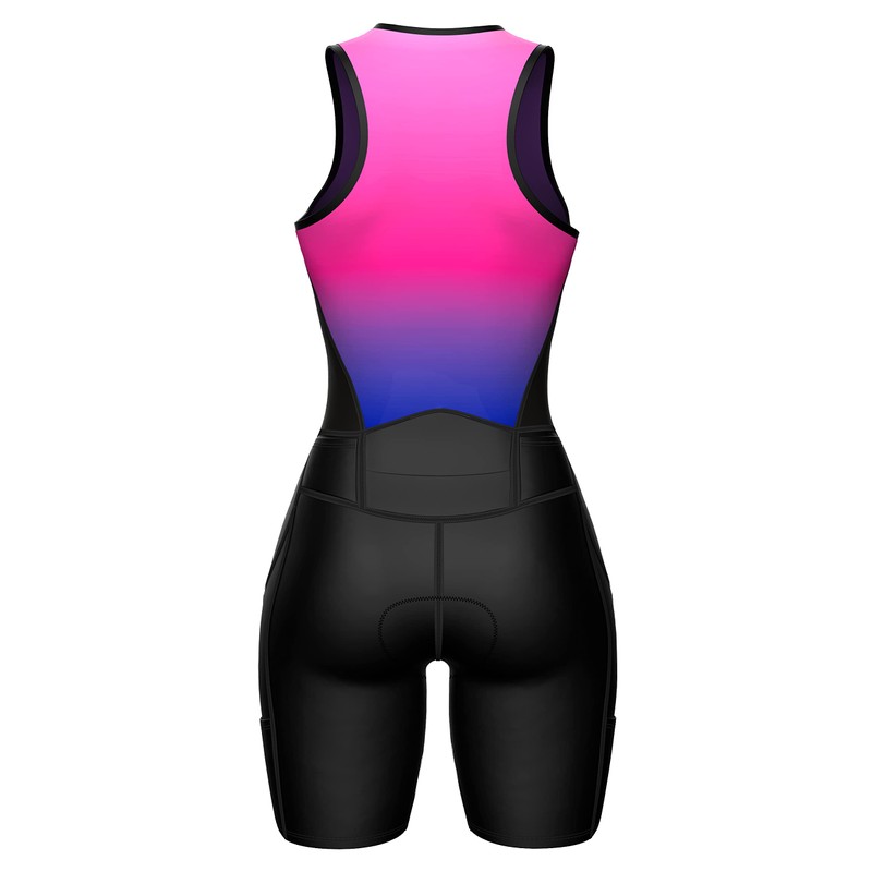 Sparx - Traje de triatlón para mujer (2XL, corazones)