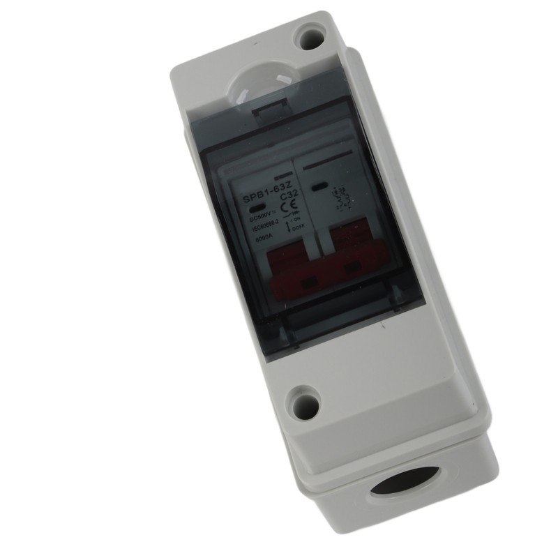 PV Solar Disconnect Switch Photovoltaic Circuit Isolator Miniature RV Breaker