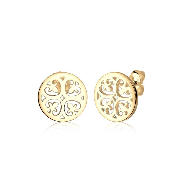 Elli Women's Oriental Filigree Ornament in 925 Sterling Silver, Sterling