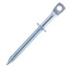 3.25" Eye Lag Self Tapping Sharp Point Dura-Screws Zinc (Qty