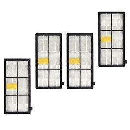 MTP 4 Pcs Hepa Filter Replacement for iRobot Roomba 800 900 Series 800 805 850 860 861 866 870 880 890 960 980 Vacuum Cleaner (4)
