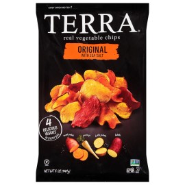 Terra Chips 5 Ounce Vegan Gluten Free Non GMO Vegetable Snack Blend