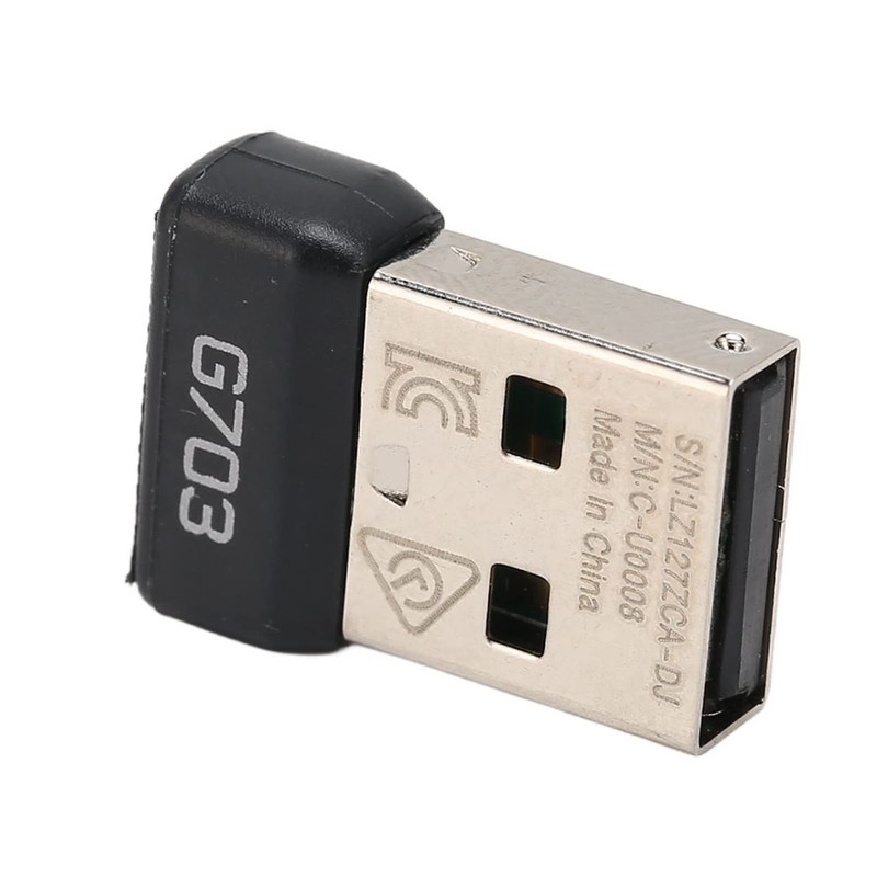 Garsent USB-Bluetooth-Adapter, -Bluetooth-Dongle-Empfänger für G703 Lightspeed Wireless Mouse, Keine Treiberinstallation