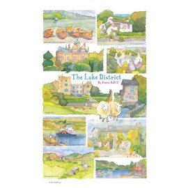 Emma Ball Designs THE LAKE DISTRICT Cotton Tea Towel