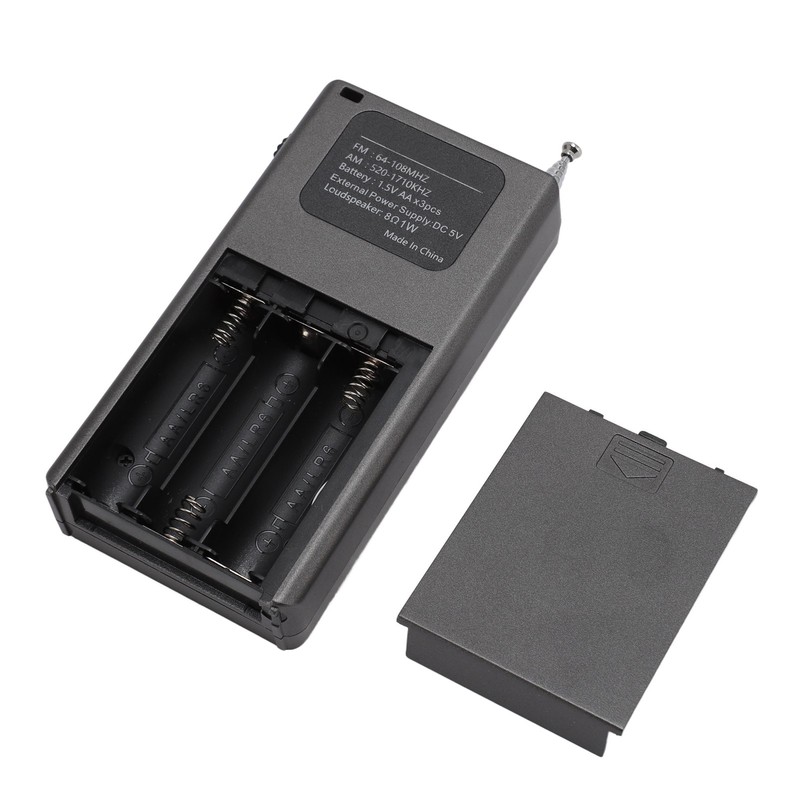 Portable AM FM Digital Radio Highly Sensitive Stable Low Power