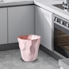Milageto Trash Can Waste Paper Bin Household Dust Bin Without