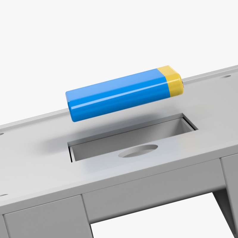 Car Sun Visor Mirror Clip On With LED Light 3