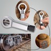 Nut Splitter Cracker, Metal Rusty Nut Separator, Heavy Duty Nut