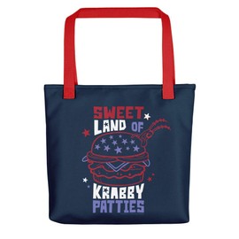 SpongeBob SquarePants The Krusty Krab Land of Krabby Patties Premium Tote Bag