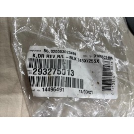 Dometic 293275013 Door Reversing Kit RH Hinge to LH Hinge Black Color