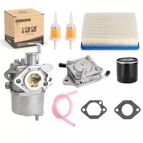 10L0L Golf Cart FE290 Carburetor Fuel Pump Tune Up Kit