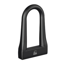 BASI U-lock made of steel, shackle height 150 mm, shackle thickness 13 mm, U bicycle lock with round shackle, lock for bicycle, e-bike, motorcycle, anti-theft high security, 2 keys