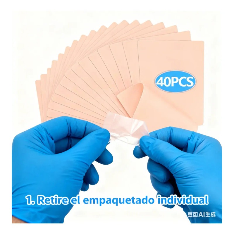 40 Pieles Sintéticas Practica Para Tatuar Doble Cara Skin