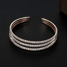 Stocking Stuffers Holiday Outfits for Women 2024 Rhinestone Bracelet Prom Jewelry Tennis Bracelets for Women Prom Bracelet Cuff Bracelet Wedding Jewelry Crystal Bracelet Costume Jewelry for Women