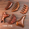 마사지기 두피 나무괄사 바디 승모근 림프순환 경락 안마 Scalp Massager