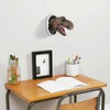 Syfunlv Wall-Mounted Dinosaur Sculpture, 8.6 * 6.2 * 5.5in Dinosaur