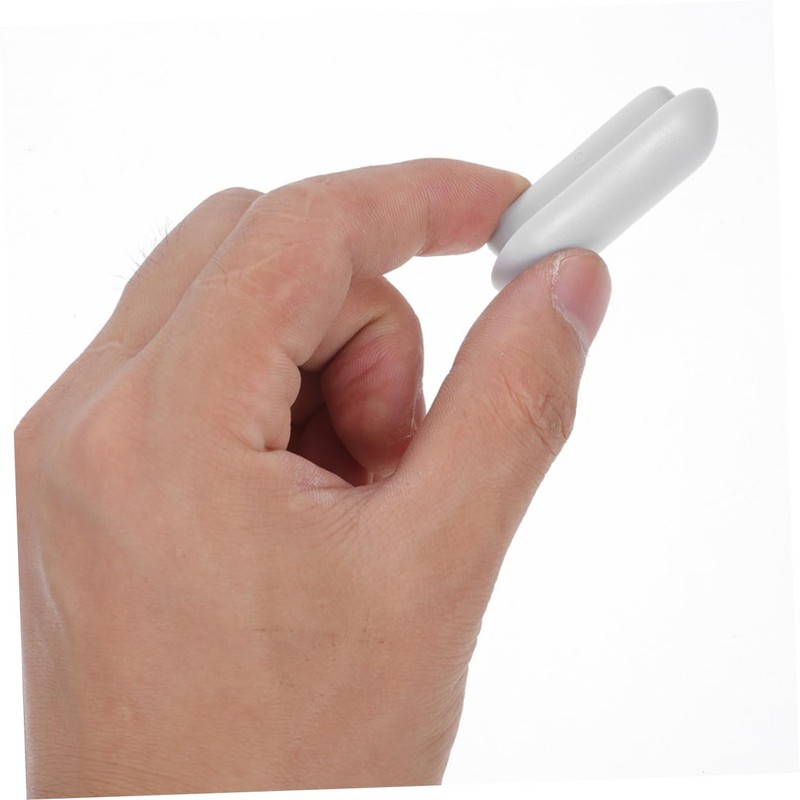 Operitacx 1 Set Toilet Seat Bumpers Light Grey Corner Spacers