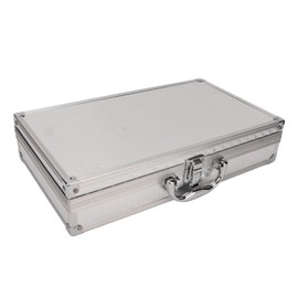 Multifunction Storage Box Large Capacity Buckle Closure Aluminum Tools Organize Case