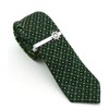 Ship Vessel Navigational Rudder Silver Zinc Alloy Tie Clasp Clip