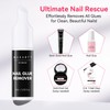 Makartt Nail Glue with Glue Remover - No Lamp Needed