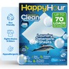HAPPY HOUR Laundry Detergent Sheets Fresh Scent – 70 Loads,