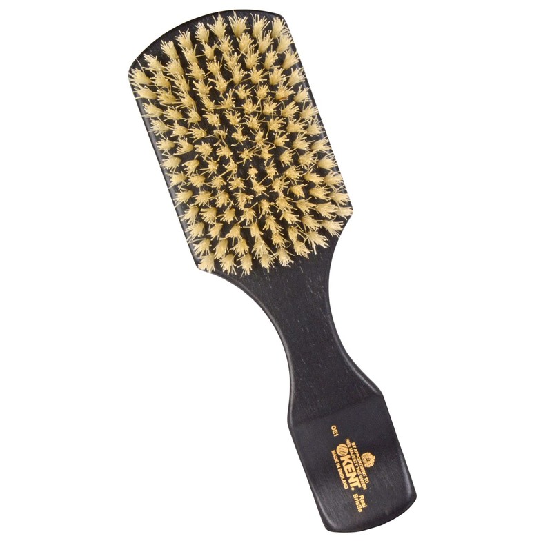 G.B.KENT Men's Medium Bristle Hair Brush, Premium Pig Hair, Used