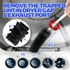 Holikme 34 Feet Dryer Vent Cleaner Kit, Flexible Lint Brush